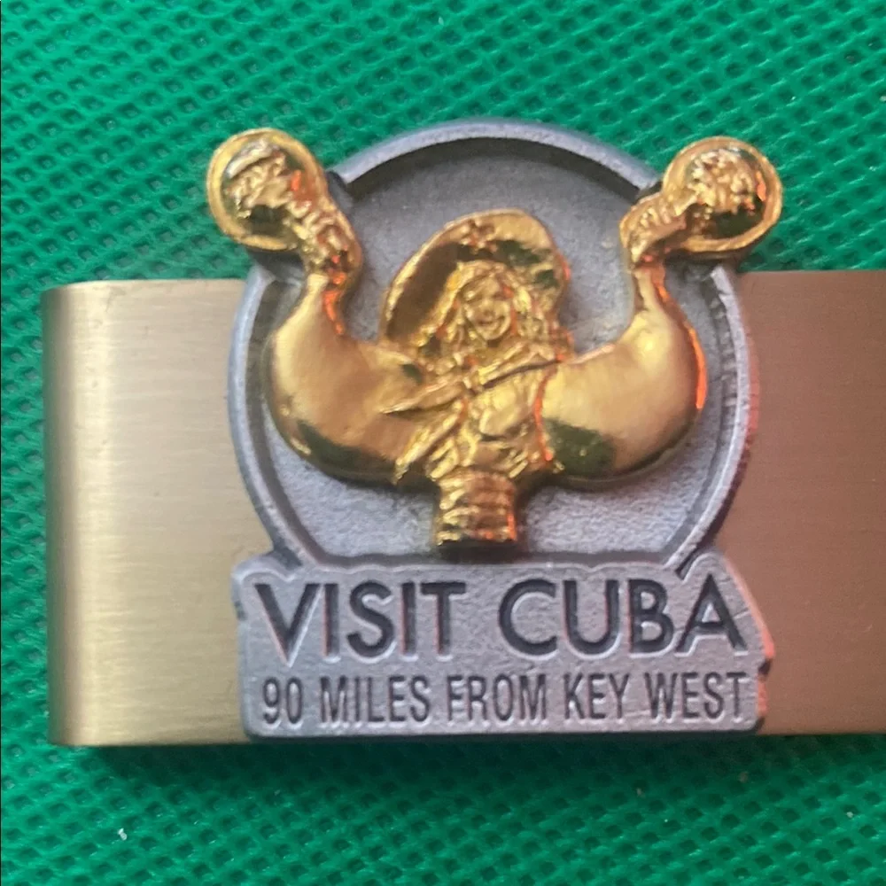 Visit Cuba Money Clip